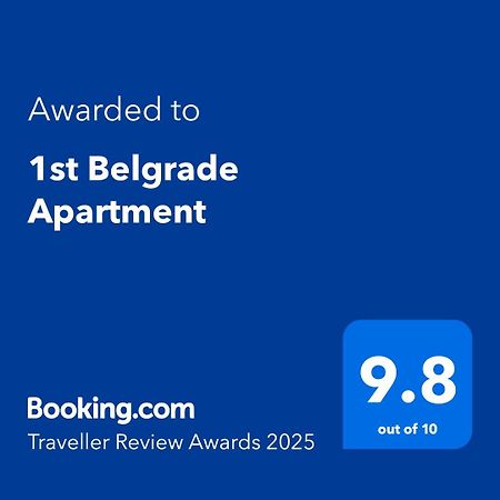 1st Belgrade Apartment Buitenkant foto